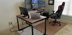 Custom Welded Gaming Desk