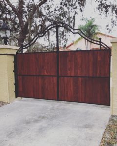 Decorative Gate for Driveway