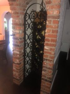 Custom Welded Door for Wine Cellar
